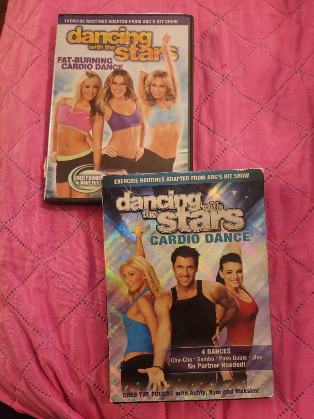 Dancing With The Stars Cardio Dance DVDs Lot